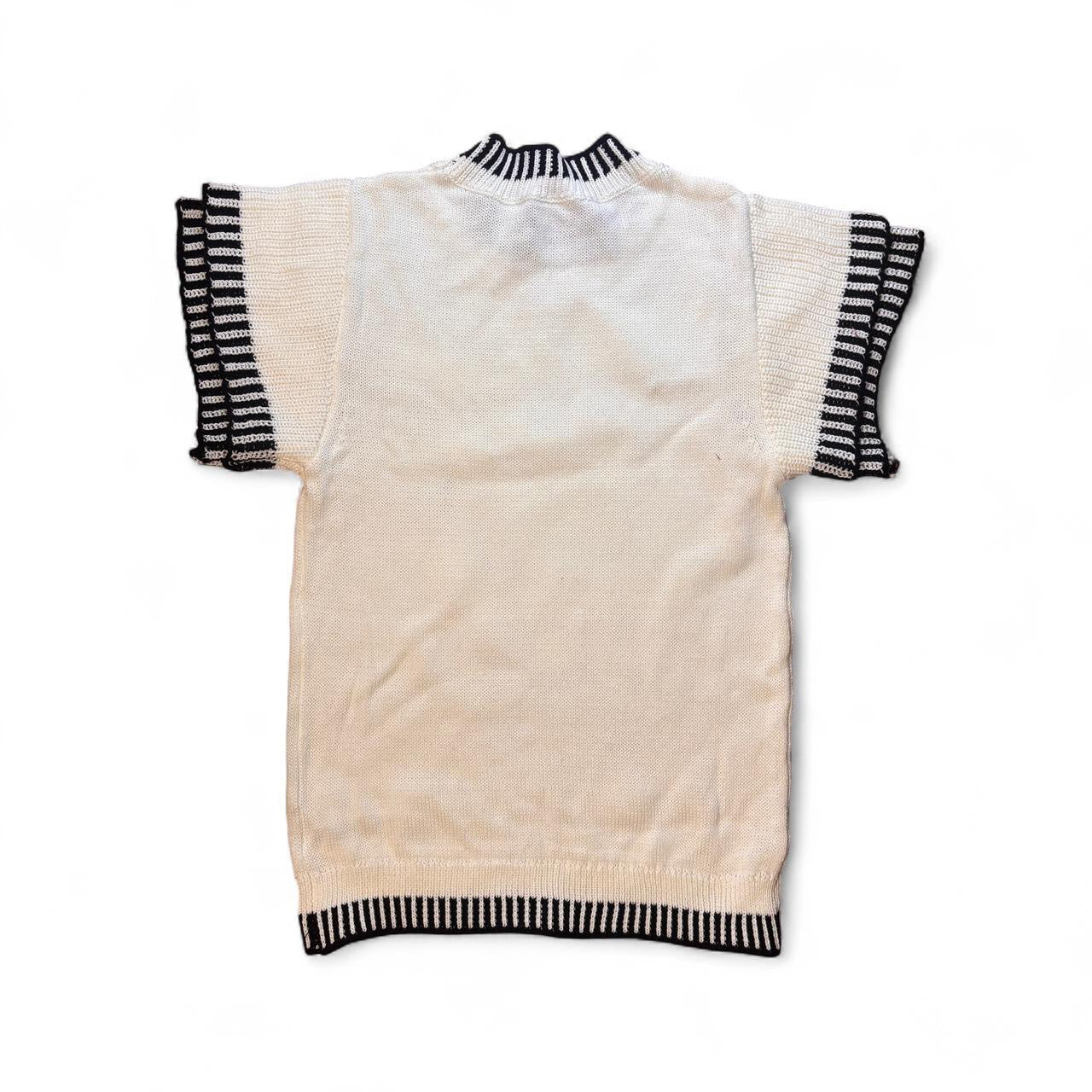 Hand Scan Knit T-shirt