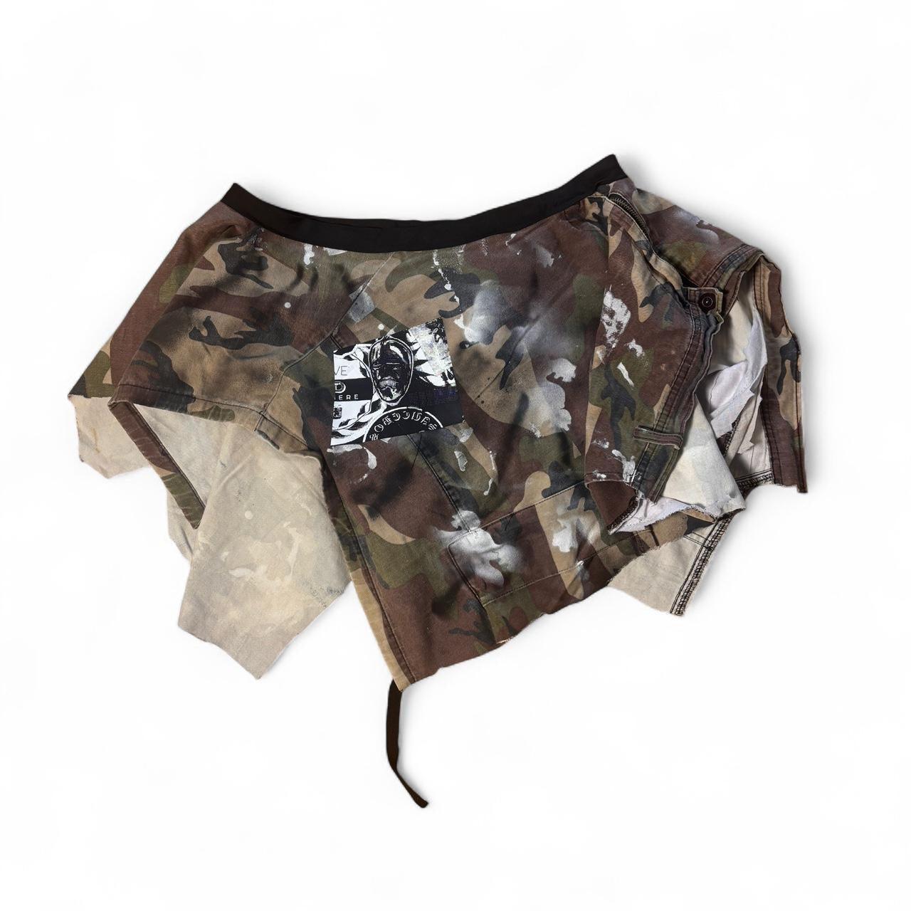 Camo Mini Skirt